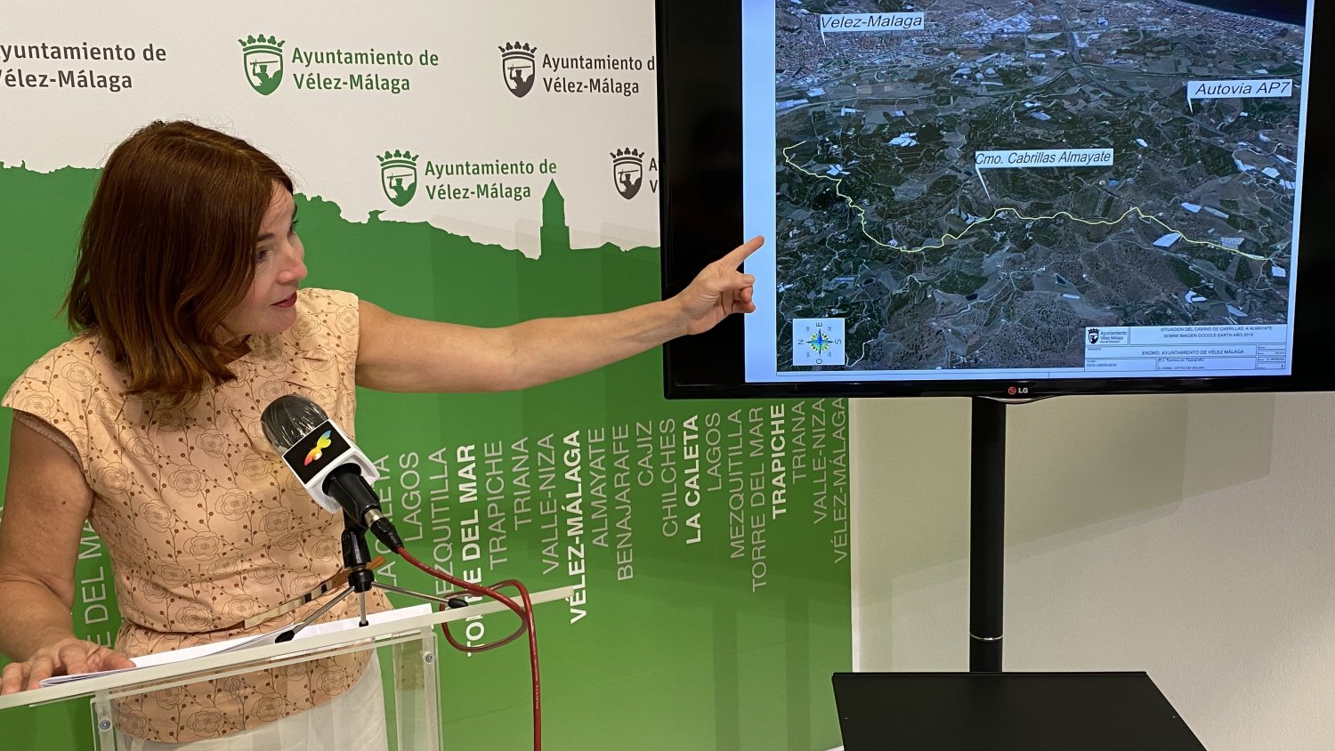 La Junta da una resolución favorable para la reparación del camino de Cabrillas en Veléz- Málaga