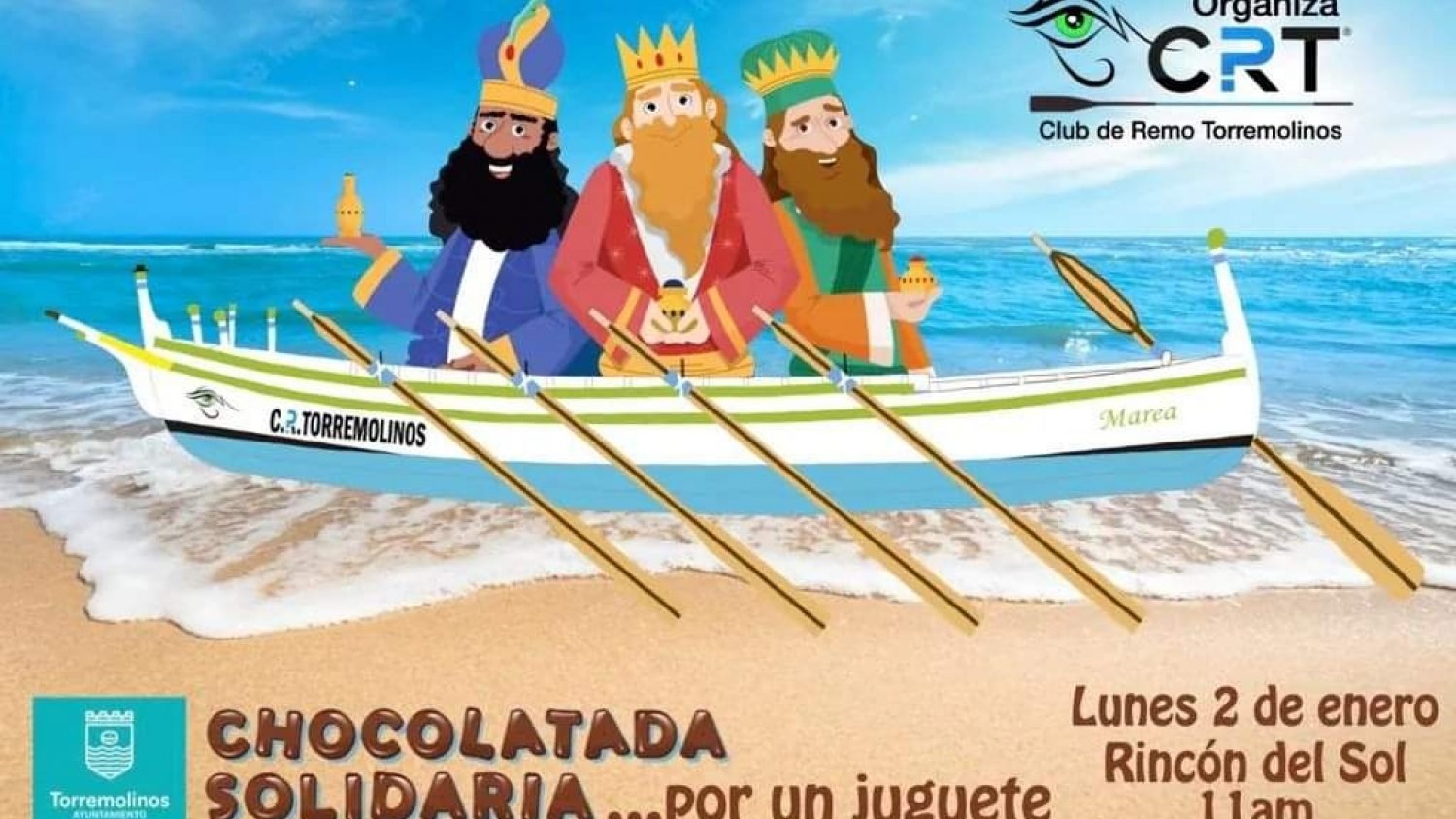 Los Reyes Magos desembarcan en Torremolinos el próximo 2 de enero