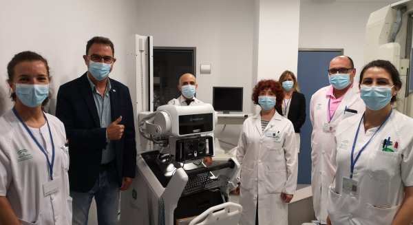 El Hospital de Ronda recibe un equipo de radiología portátil para la lucha contra el Covid-19