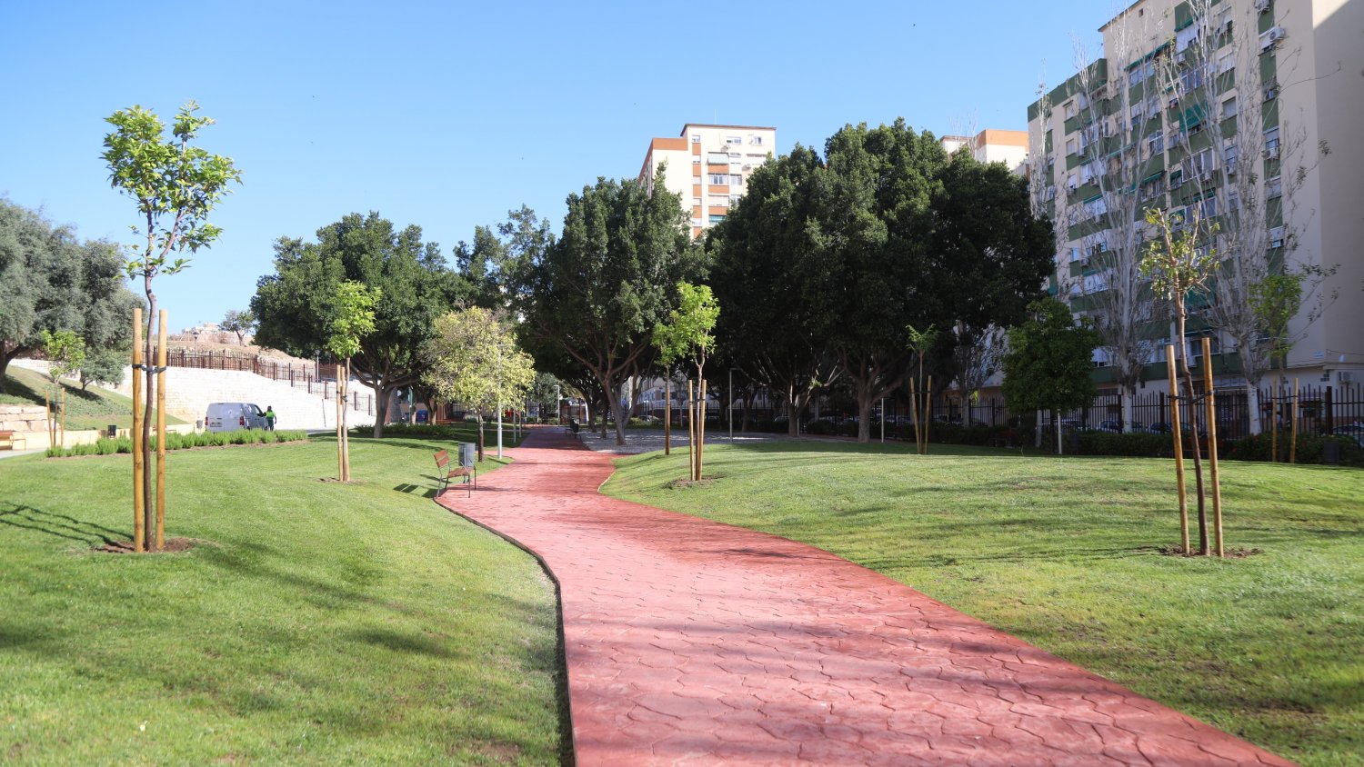 El Ayuntamiento de Málaga abre el Parque del Norte tras seis meses de obra y 400.000 euros de inversión