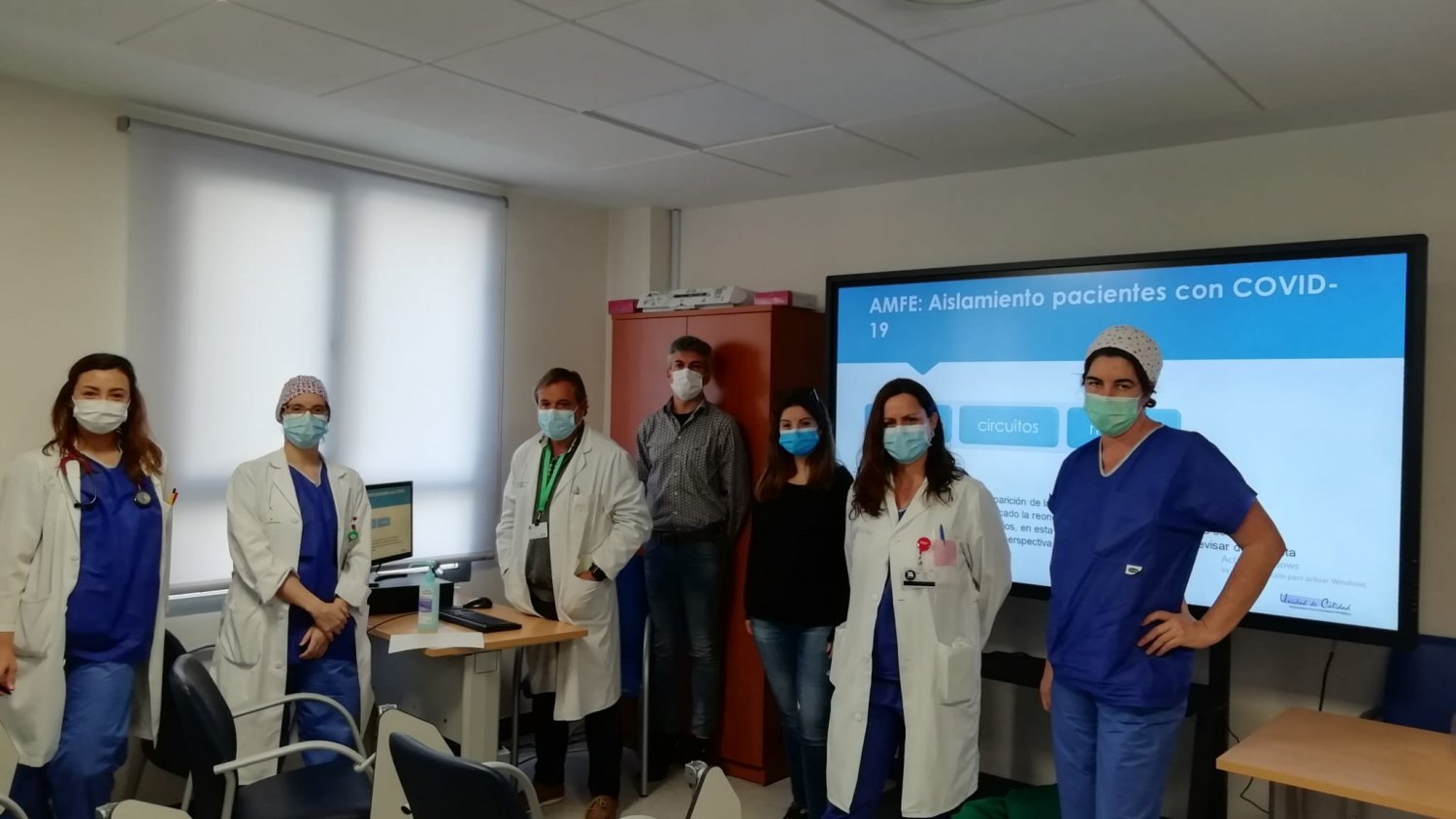 El Hospital Regional analiza los circuitos asistenciales de atención a pacientes con COVID-19