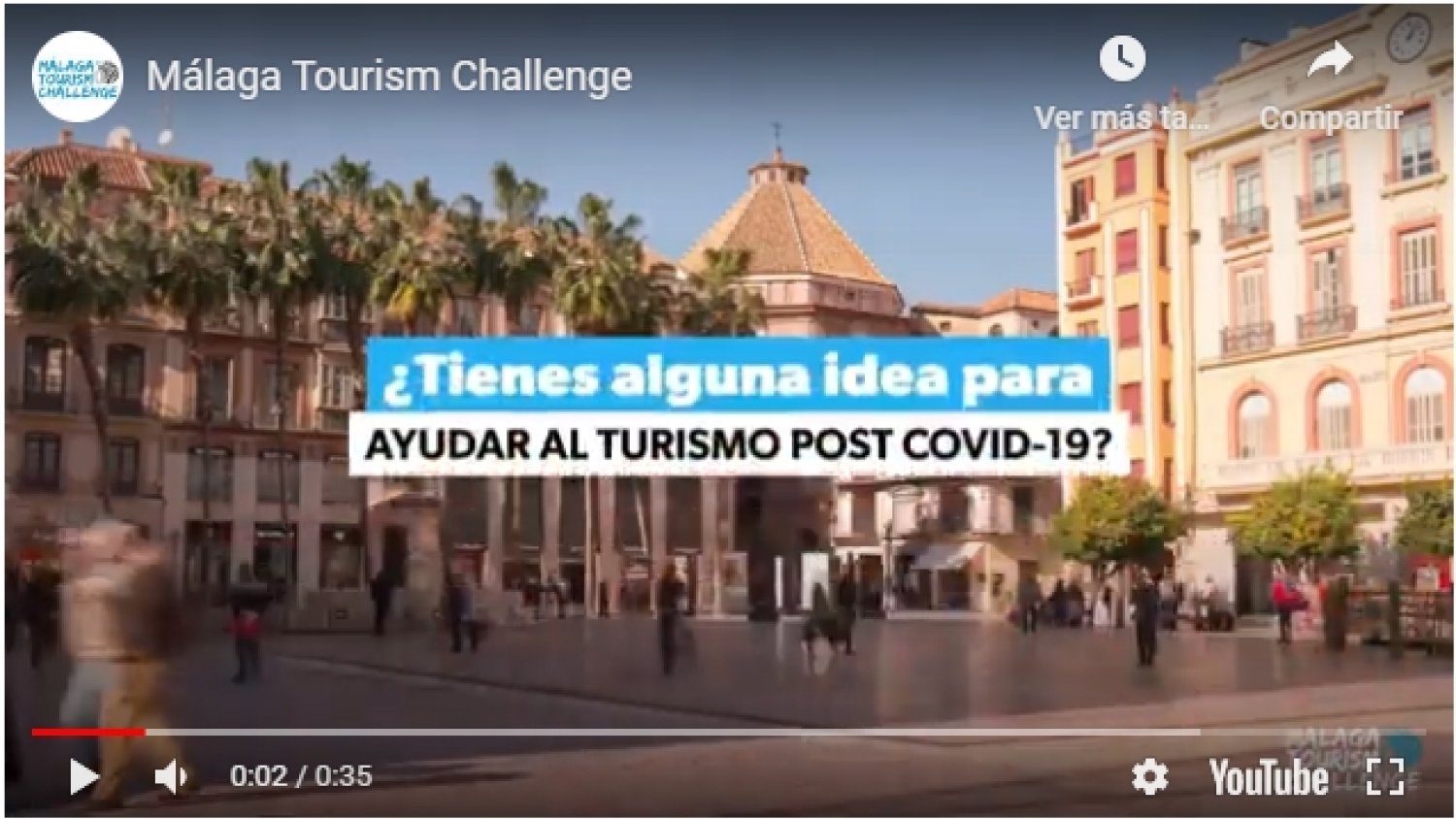 ‘ITOUR Smart Guide’ y ‘Coliving Málaga’, propuestas ganadoras de la iniciativa Málaga Tourism Challenge