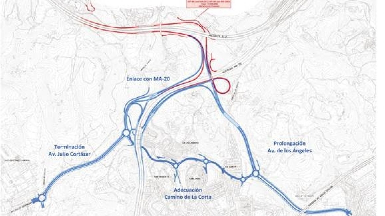 Ayuntamiento de Málaga presenta un estudio para mejorar conexiones y accesos de la zona noroeste