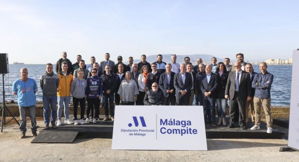 Diputación aumenta un 20% el programa Málaga Compite para fortalecer el deporte de alto nivel