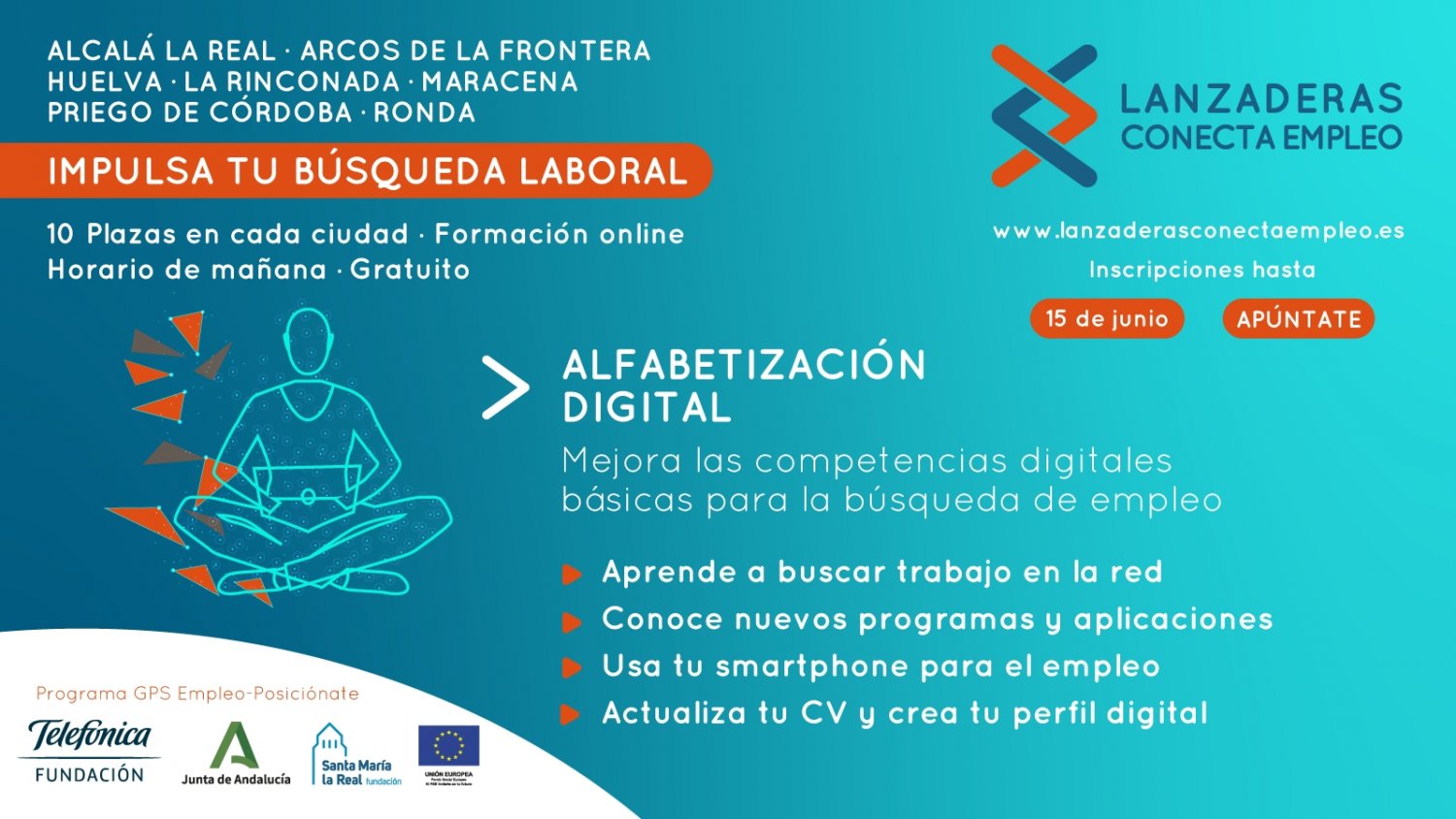 Ronda contará con un proyecto para ayudar a personas paradas a mejorar su búsqueda de empleo
