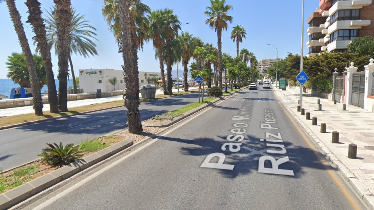 El Ayuntamiento de Málaga reabre al tráfico el Paseo Marítimo Pablo Ruiz Picasso