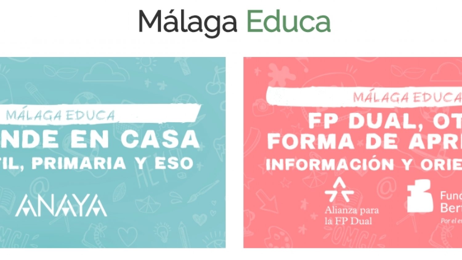El Ayuntamiento de Málaga crea un banco de recursos formativos gratuitos para la comunidad escolar