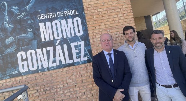 El Centro Deportivo La Quinta lleva el nombre del jugador de pádel Momo González