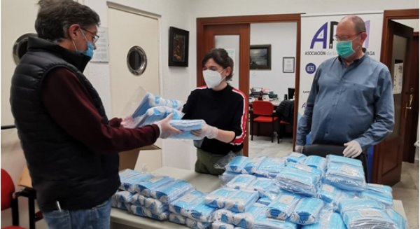 La APM volverá a repartir mascarillas higiénicas a los periodistas el próximo 11 de mayo
