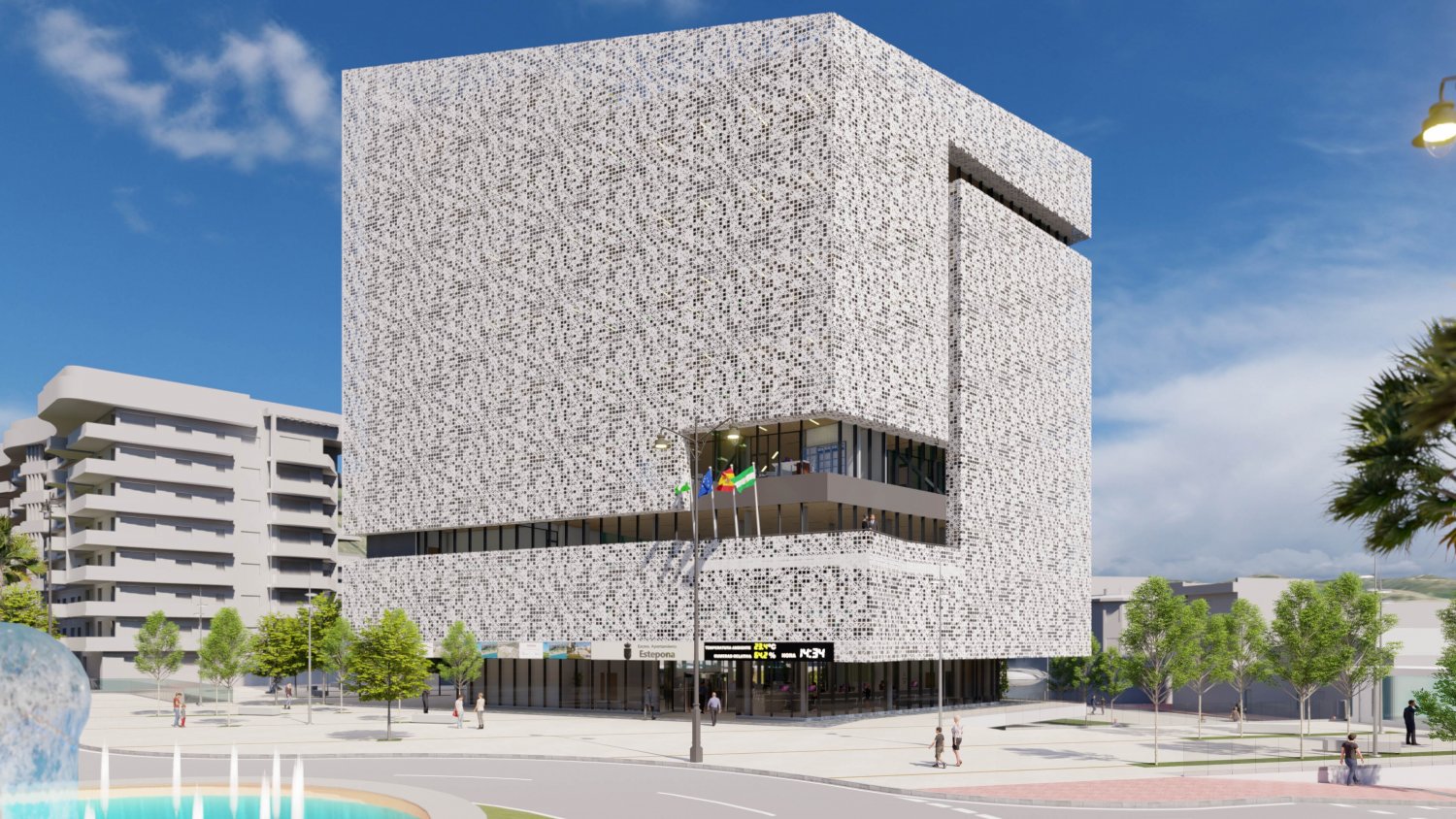 Comienzan la obra del nuevo edificio del Ayuntamiento de Estepona para unificar dependencias