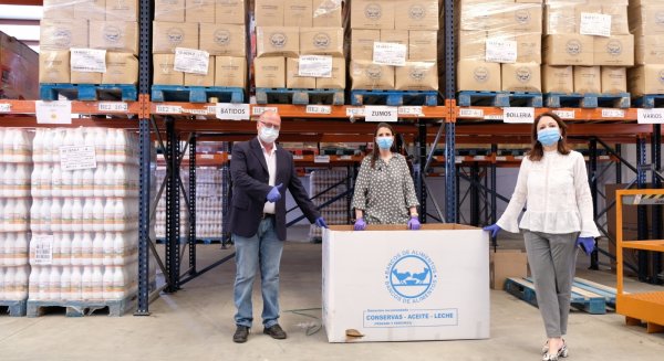 La Junta concede una ayuda económica extraordinaria al Banco de Alimentos