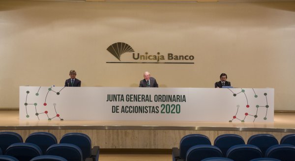 Unicaja Banco aprueba cuentas de 2019 y destaca su 