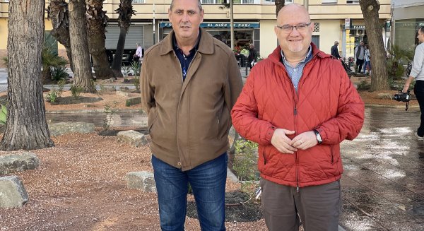 Medio Ambiente finaliza los trabajos de mejora en los jardines de la calle Eduardo Iglesias