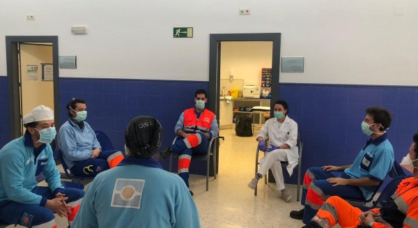 Más de 30 expertos del Área Sanitaria Norte participan en talleres para prevenir el estrés por el Covid-19