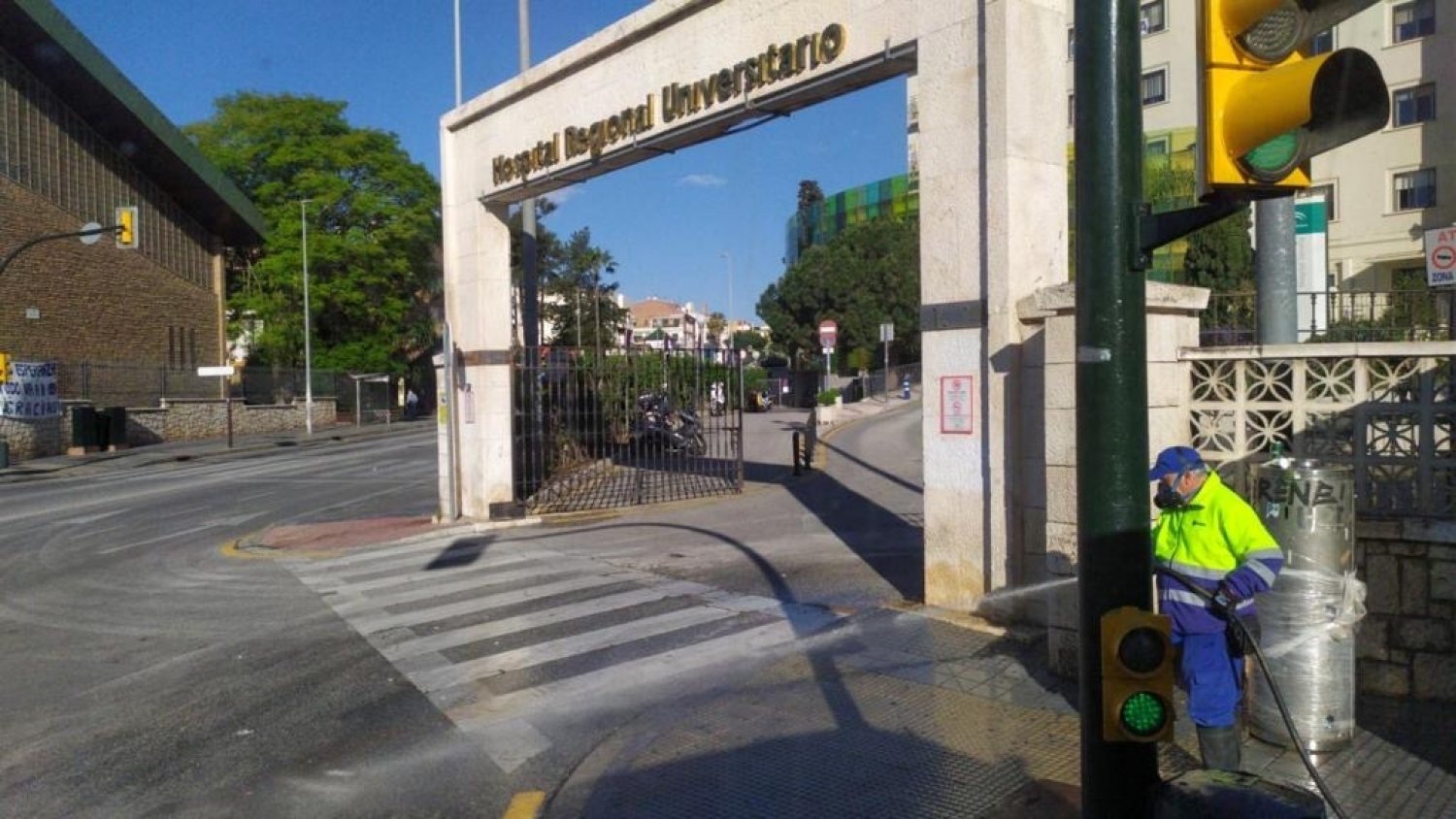 Limasa ha empleado ya 2.798.000 litros de desinfectante para fumigar 150.000 puntos de la ciudad