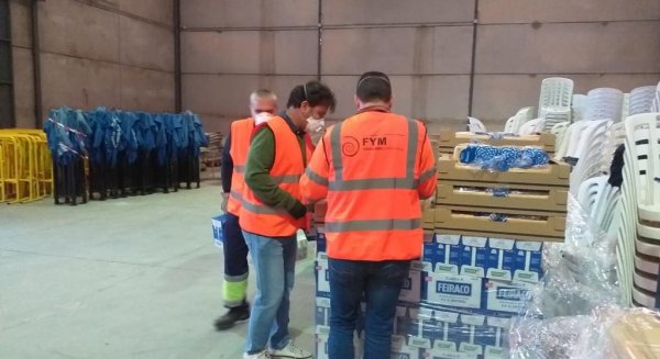Colectivos, empresas y vecinos promueven iniciativas solidarias y de ayuda en el Distrito Málaga Este