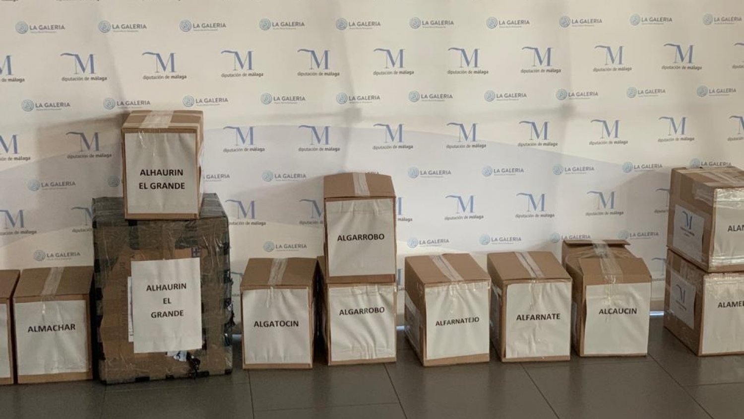 La Diputación reparte a los ayuntamientos más pequeños 47.500 mascarillas