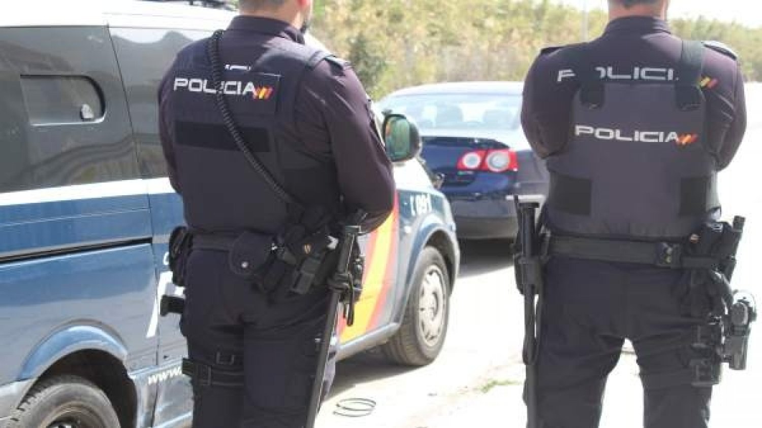 Detenidos en Málaga el conductor y un pasajero de un vehículo de servicio público que transportaban hachís