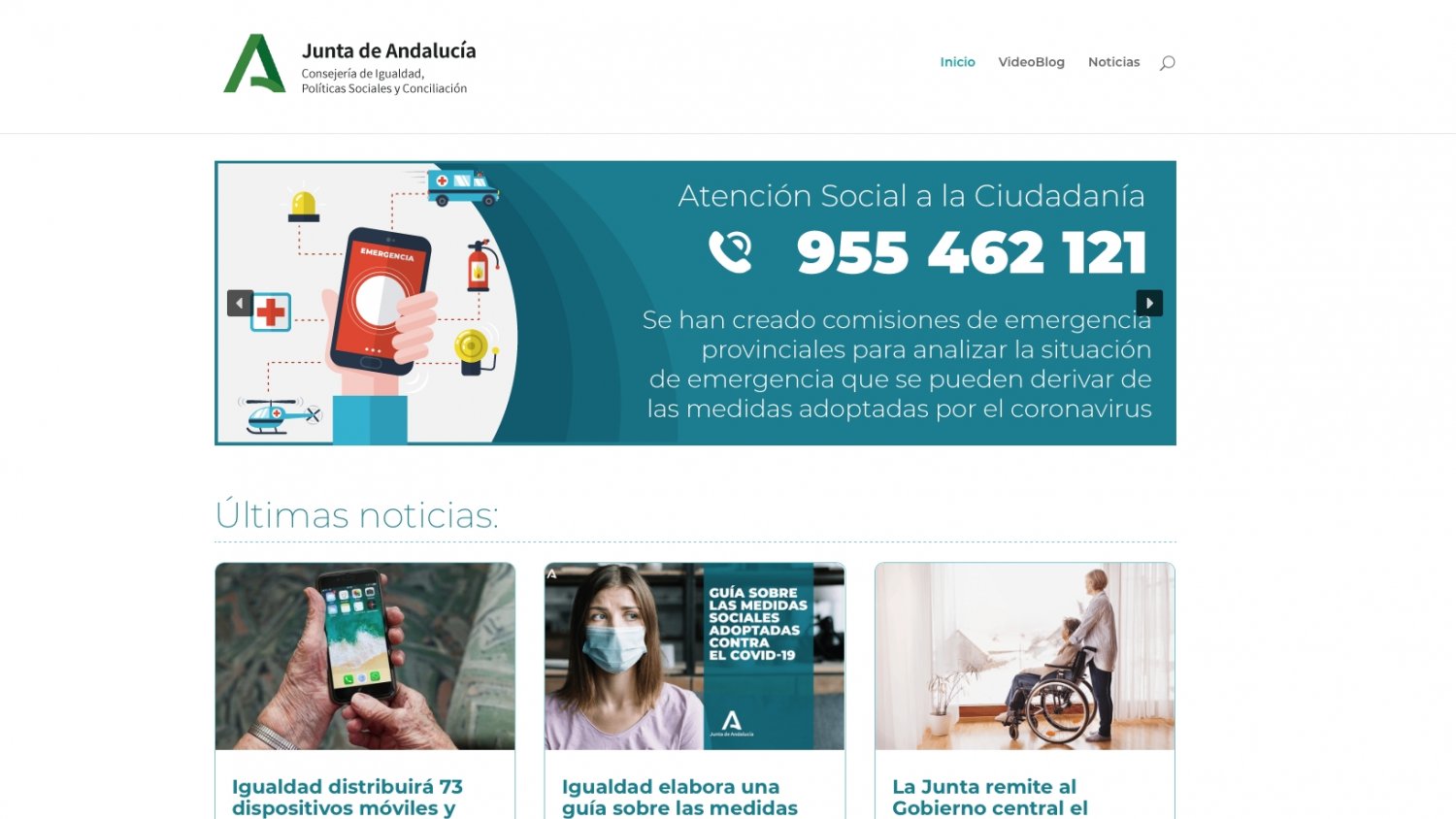 Igualdad crea una web donde consultar todas las medidas sociales implantadas con motivo del Covid-19