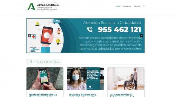 Igualdad crea una web donde consultar todas las medidas sociales implantadas con motivo del Covid-19