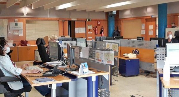 La actividad de los centros coordinadores de 061 regresa a niveles anteriores al inicio de la crisis