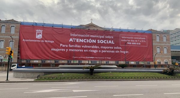 El Ayuntamiento de Málaga ya ha distribuido 4.617 lotes básicos de alimentación a familias vulnerables