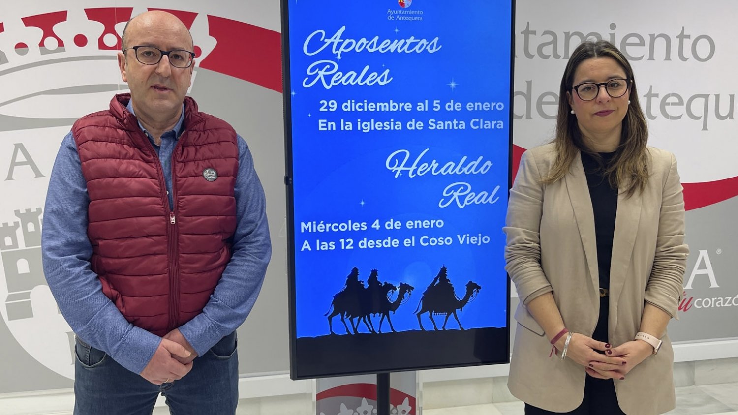Antequera presenta el programa oficial de visitas de Sus Majestades Los Reyes Magos de Oriente