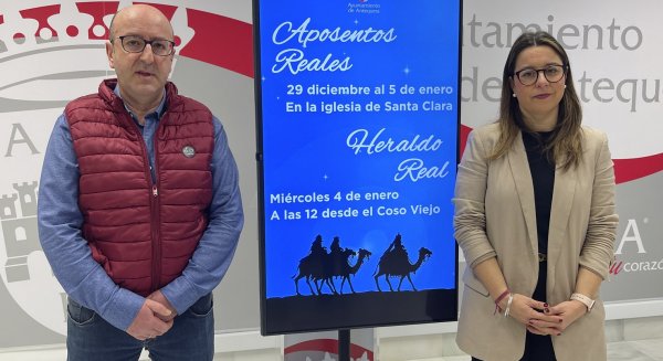Antequera presenta el programa oficial de visitas de Sus Majestades Los Reyes Magos de Oriente