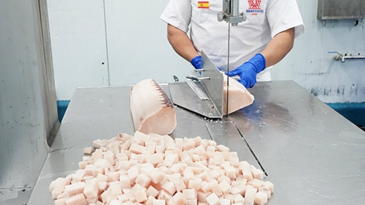Una empresa malagueña dona 600 kilos de pescado congelado a comedores y entidades sociales