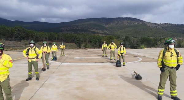 El dispositivo Infoca que realizará tareas de desinfección por Covid-19 ya está operativo