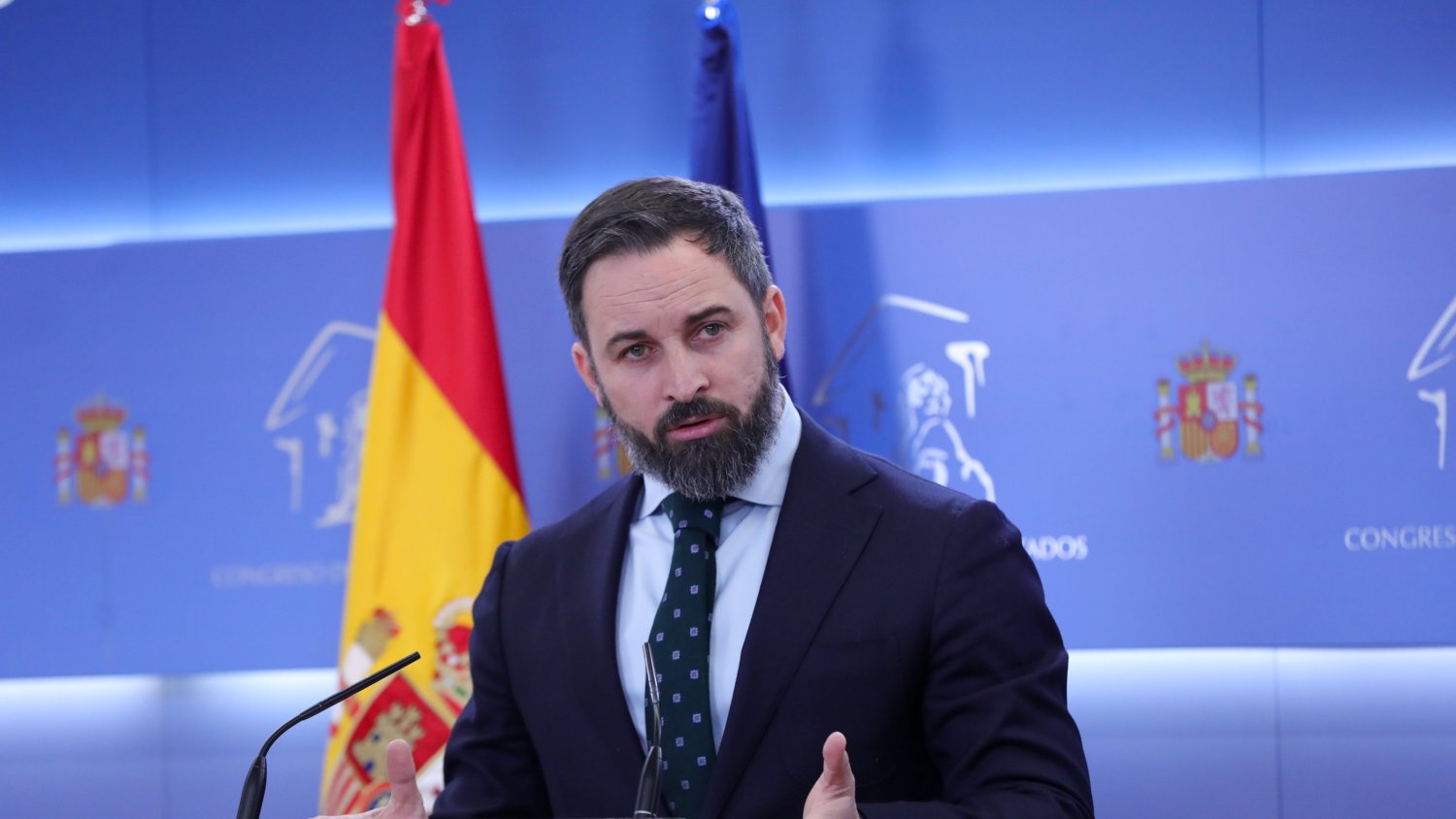 Abascal pide la dimisión del Ejecutivo y la creación de un Gobierno de Emergencia para hacer frente al Covid19