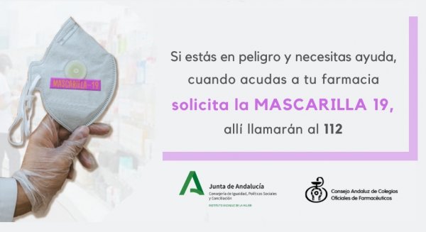 Las víctimas de violencia de género podrán solicitar ayuda en las farmacias con la clave ‘Mascarilla 19’