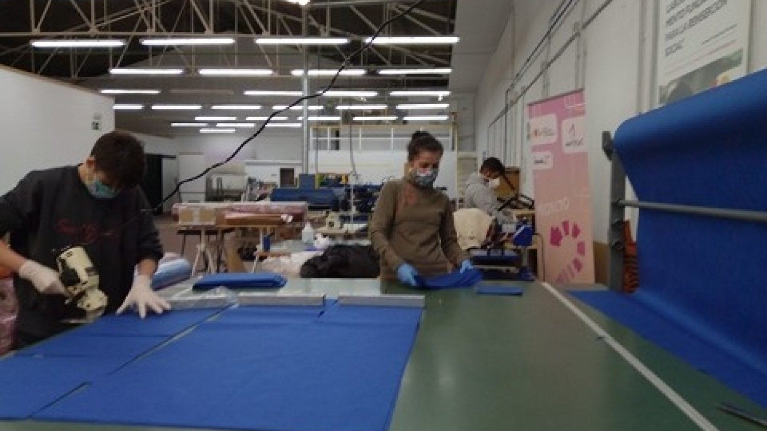 La Diputación y ´la Caixa' se unen para fabricar 200.0000 mascarillas frente al coronavirus