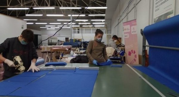 La Diputación y ´la Caixa' se unen para fabricar 200.0000 mascarillas frente al coronavirus