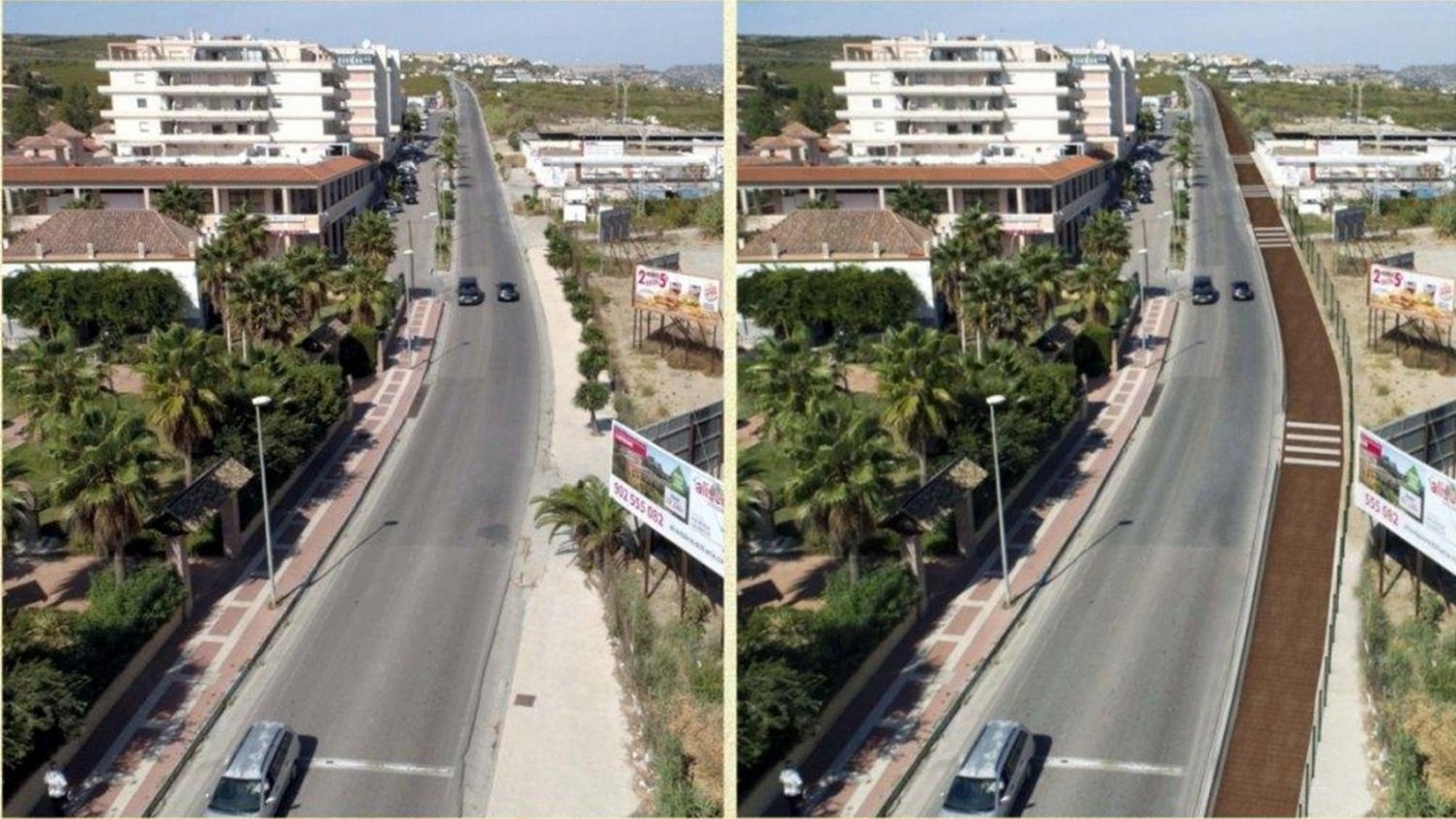 Diputación destina 1,3 millones de euros a una senda peatonal entre Manilva y San Luis de Sabinillas