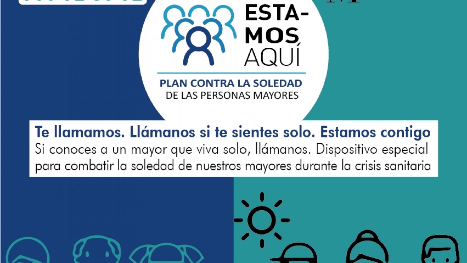 El teléfono de atención al mayor de la Diputación atiende a 1.600 personas en sus primeros tres días