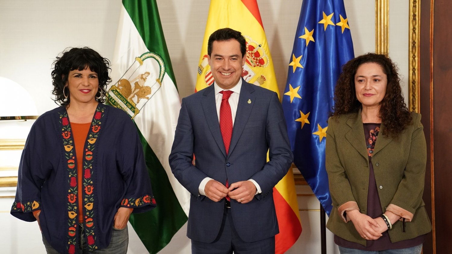 Moreno pide la unidad de los partidos políticos para hacer frente al coronavirus en Andalucía