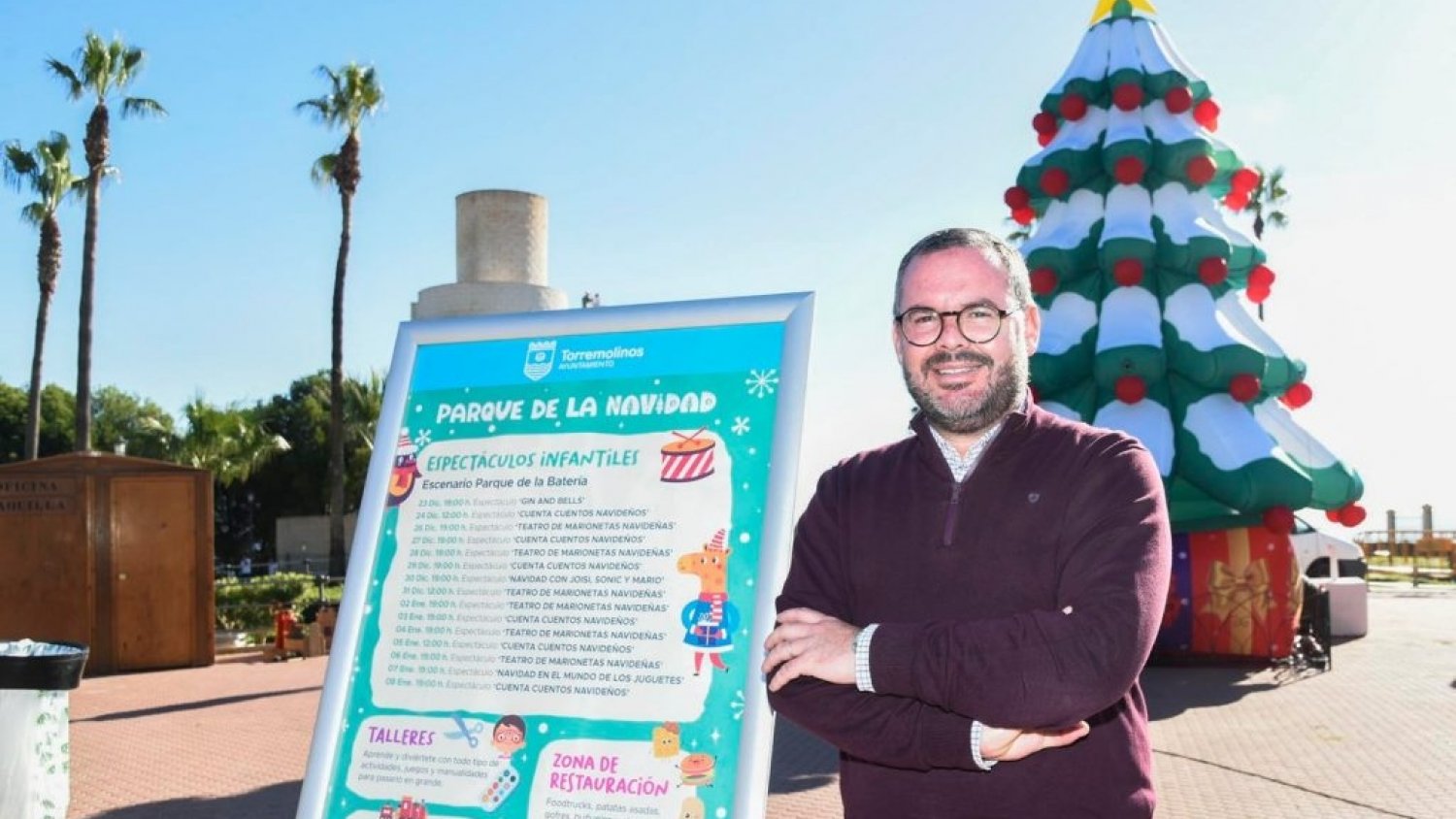 Torremolinos abre sus puertas el Parque de la Navidad con multitud de actividades