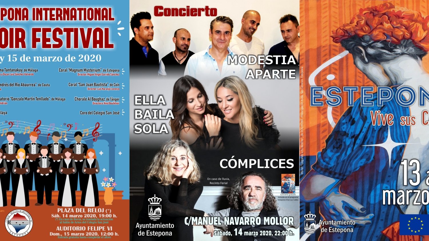 Estepona aplaza todas las actividades del evento ‘Estepona vive sus calles’ por el coronavirus