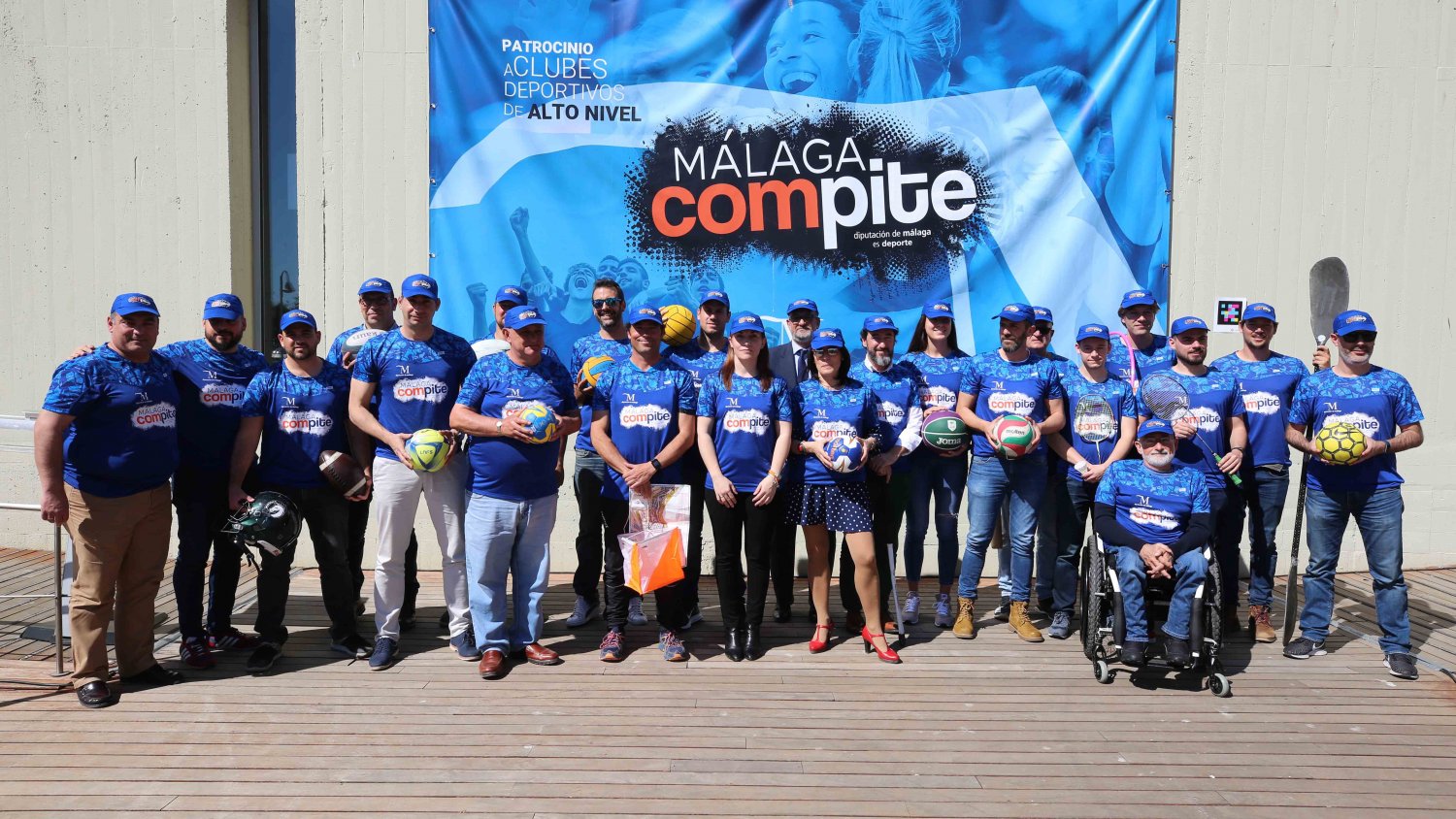 Un total de 22 clubes de alto nivel entran a formar parte del Plan Málaga Compite de la Diputación de Málaga