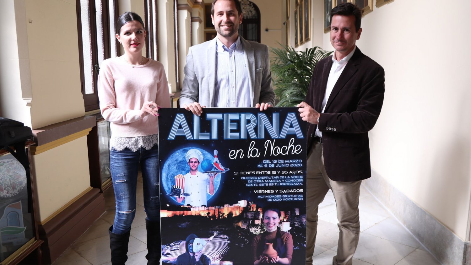 Málaga amplía las plazas del programa municipal para jóvenes 'Alterna en la noche' hasta rozar las 3.000