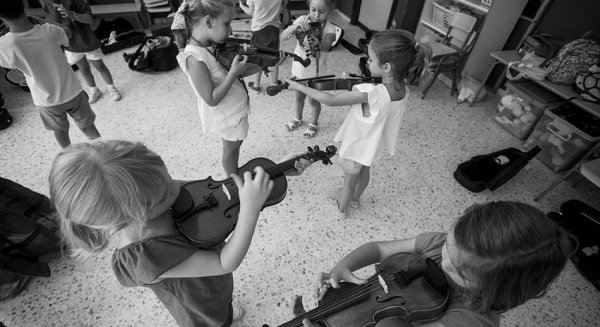 La Fundación Barenboim-Said imparte en Málaga un curso de iniciación a la música para escolares en Semana Santa