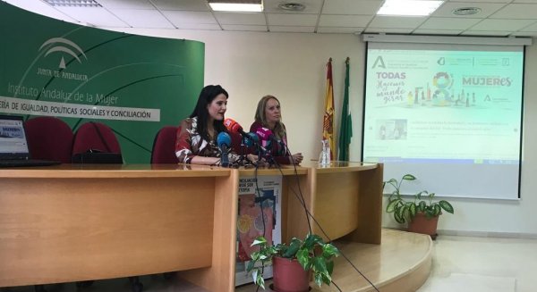 La Junta reivindica en Málaga la diversidad y un feminismo inclusivo con la nueva campaña del 8M