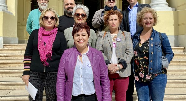 Adelante reivindica una Málaga feminista y presenta ocho propuestas de competencia municipal