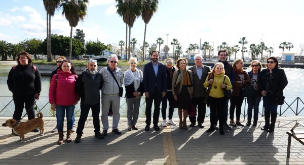 El PSOE exige al Ayuntamiento que acabe con el abandono del Parque de Huelin