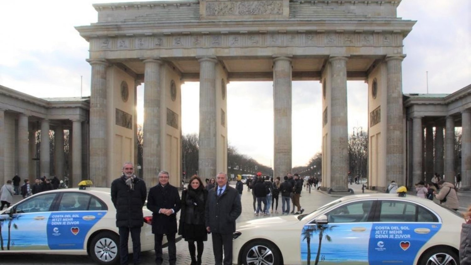 Turismo Costa del Sol estima en un millón y medio de impactos la campaña publicitaria de los taxis en Berlín