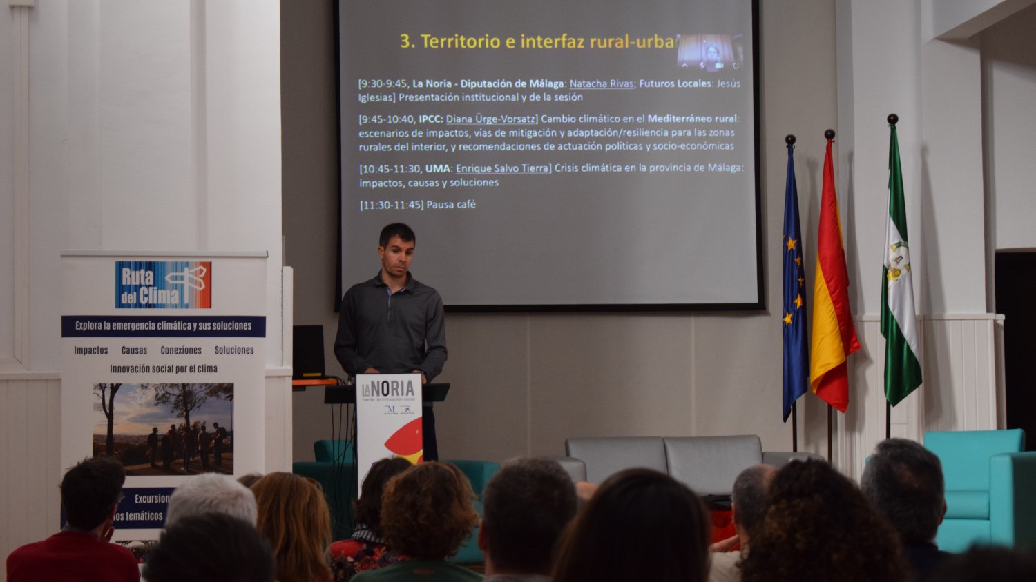 La crisis climática en el Mediterráneo rural interior a debate en La Noria con el 'Foro Málaga por el Clima'