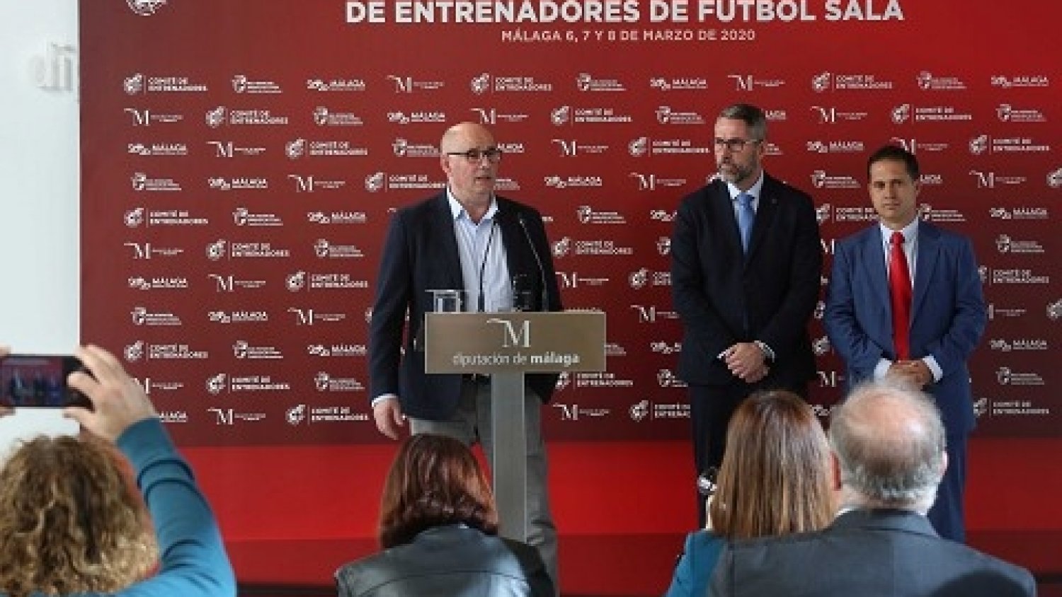 Diputación de Málaga apuesta por la formación de los entrenadores de fútbol sala