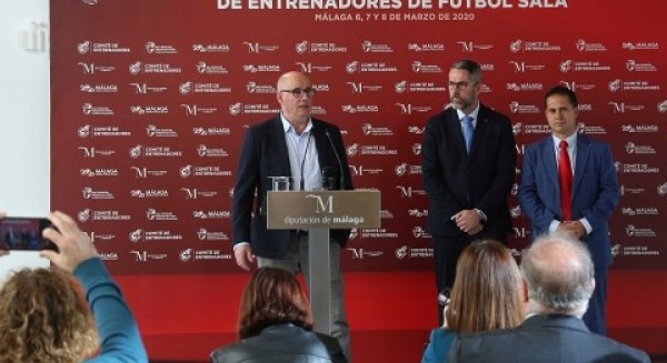 Diputación de Málaga apuesta por la formación de los entrenadores de fútbol sala