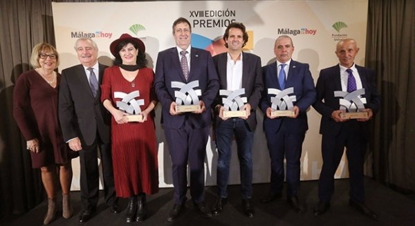 UMA.- La Universidad recibe el Premio 'Malagueños de Hoy', en reconocimiento a su 50 Aniversario